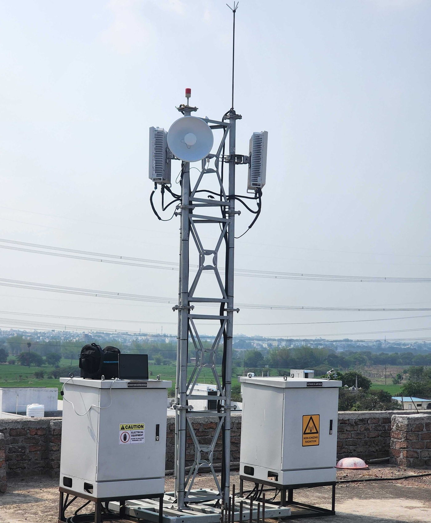 FWA customer equipment installed
